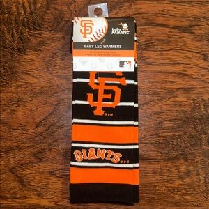 NWT Baby Fanatic San Francisco Giants Leg Warmers